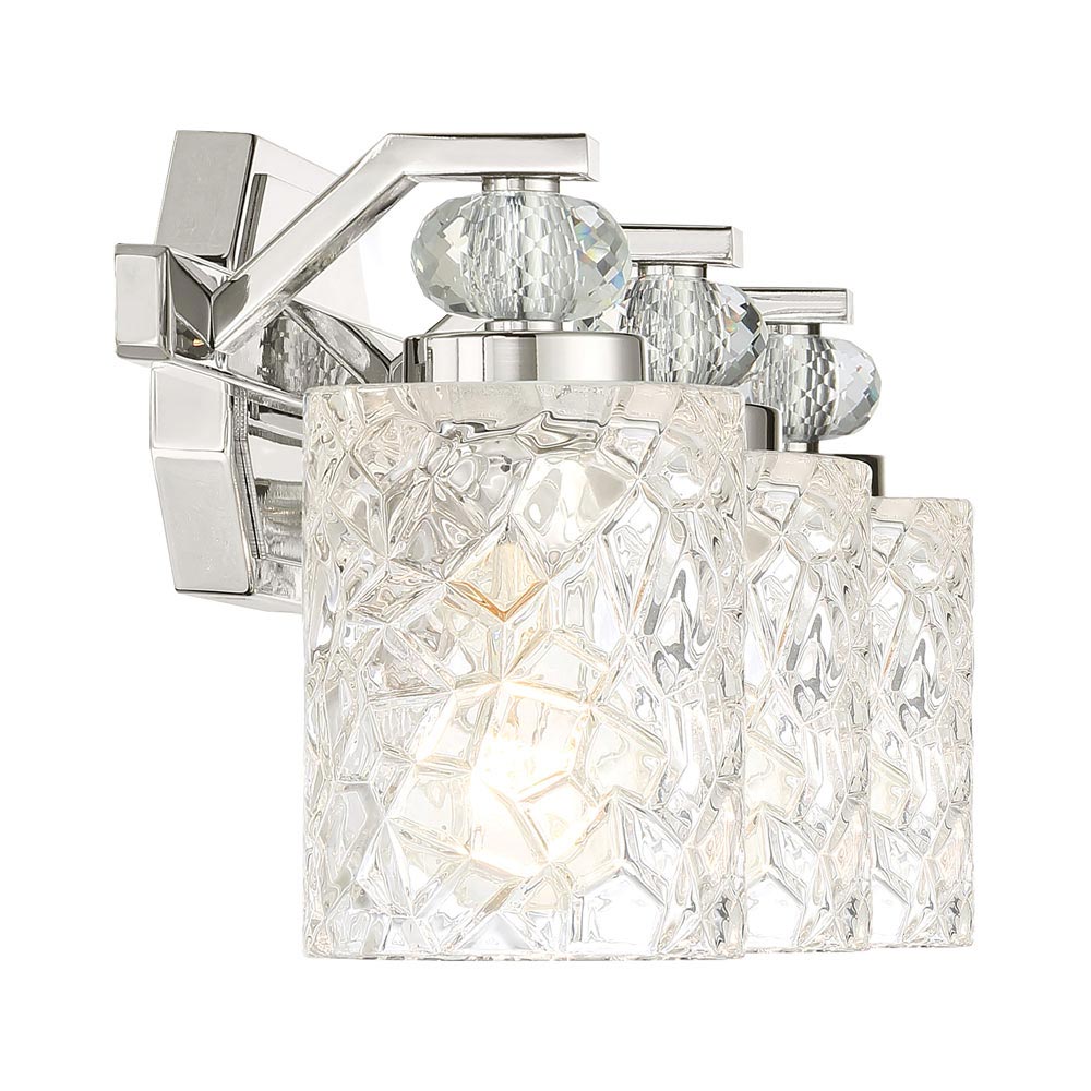 Crystal Kay Bath Vanity Light in Detail.