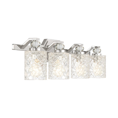Crystal Kay Bath Vanity Light in Detail.