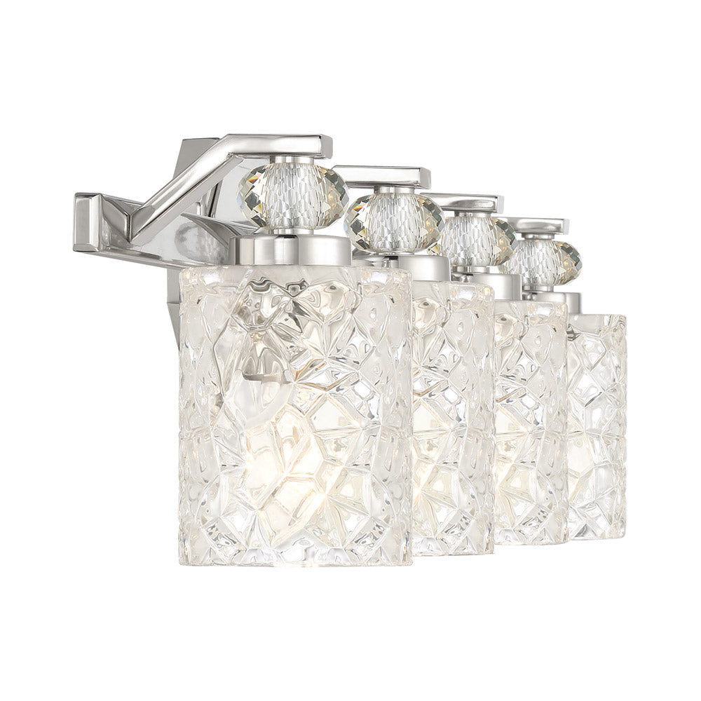 Crystal Kay Bath Vanity Light in Detail.