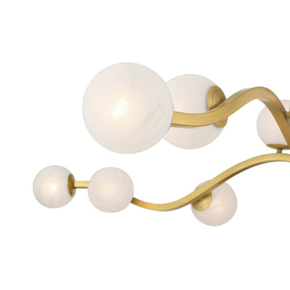 Curven 3749 Chandelier in Detail.