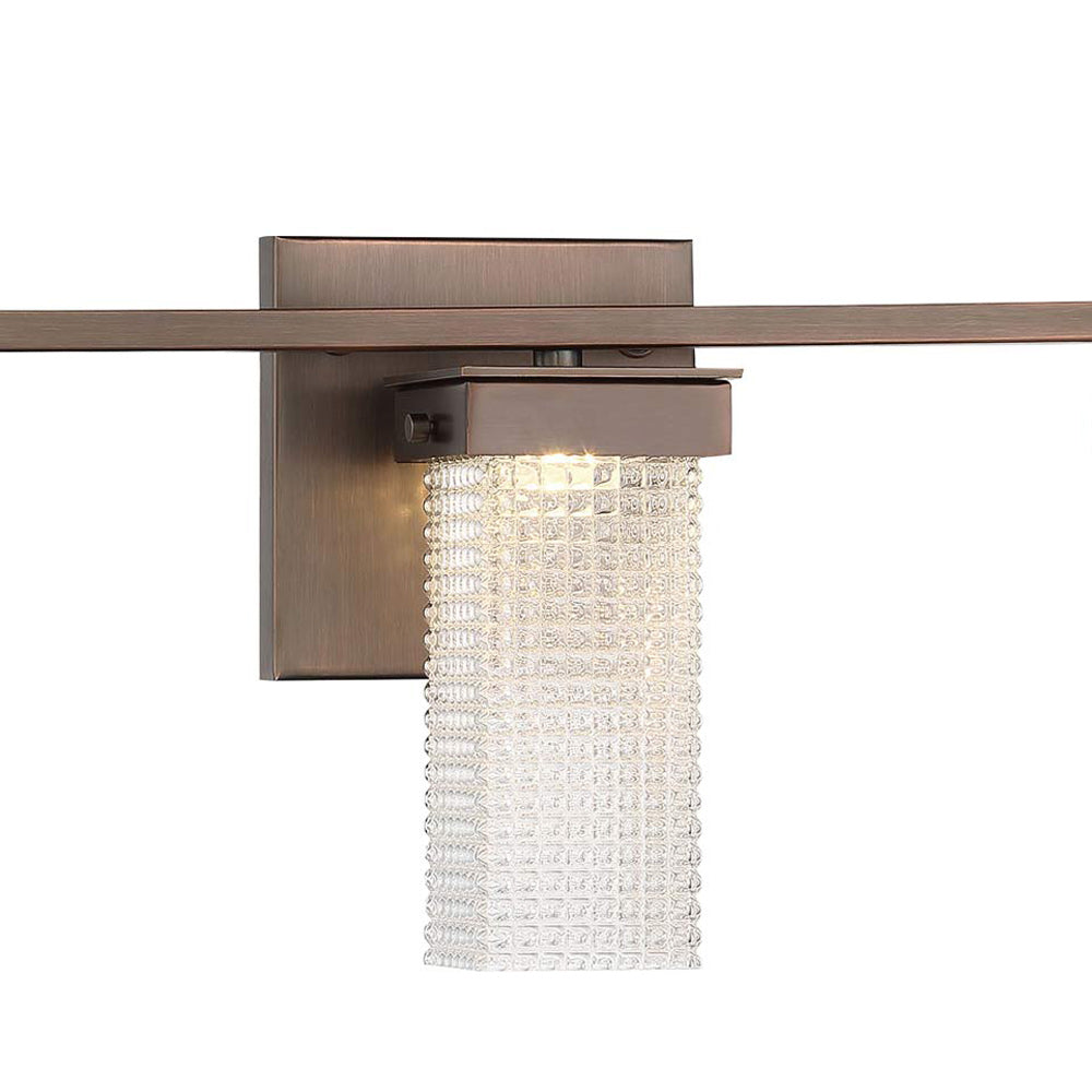 Dewberry Lane LED Bath Wall Light in Detail.