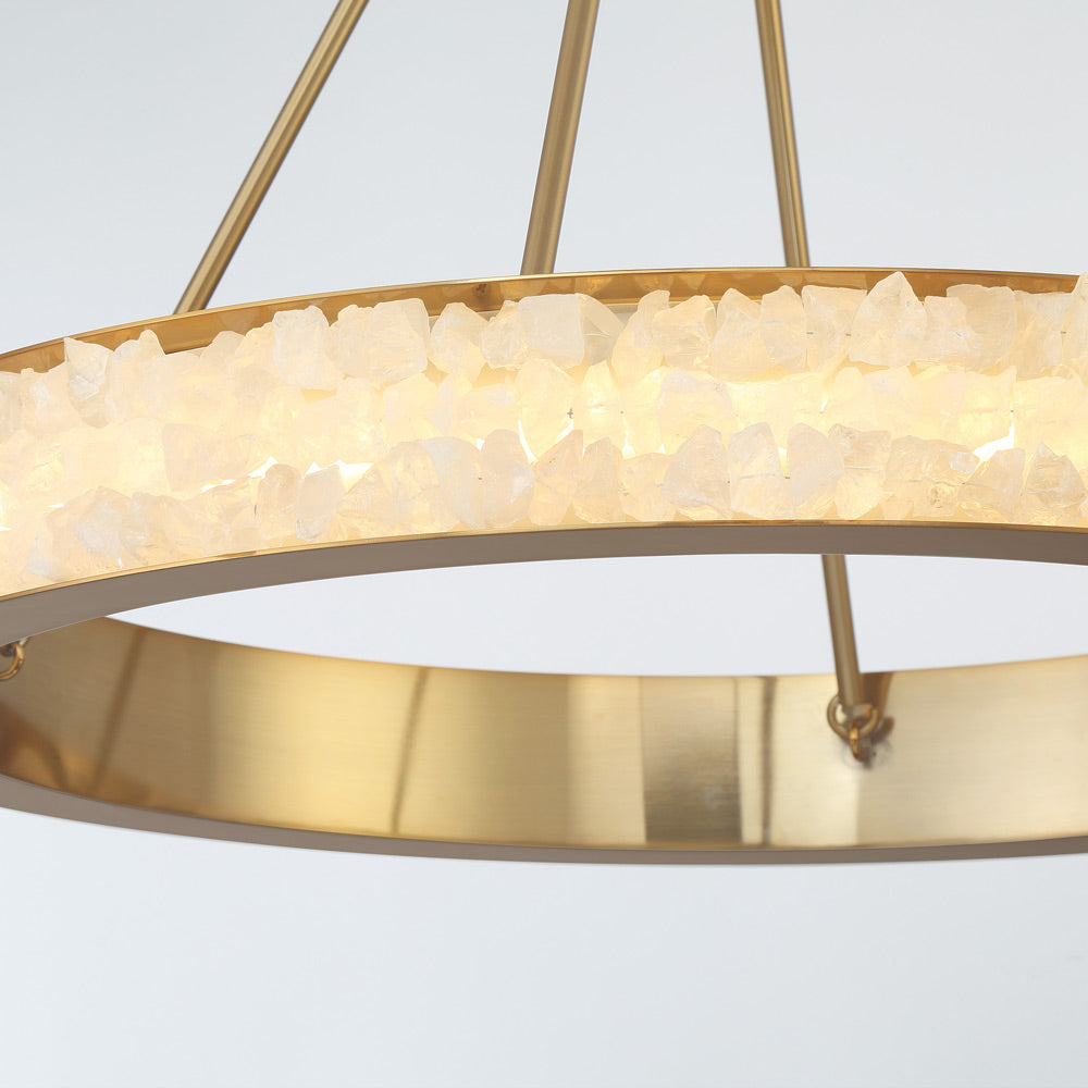 Divinely LED Chandelier in Detail.