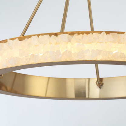 Divinely LED Chandelier in Detail.