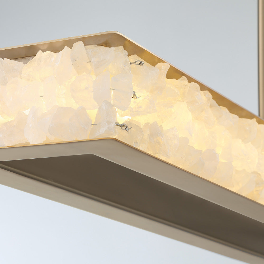 Divinely Linear LED Pendant Light in Detail.