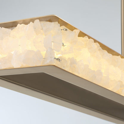 Divinely Linear LED Pendant Light in Detail.