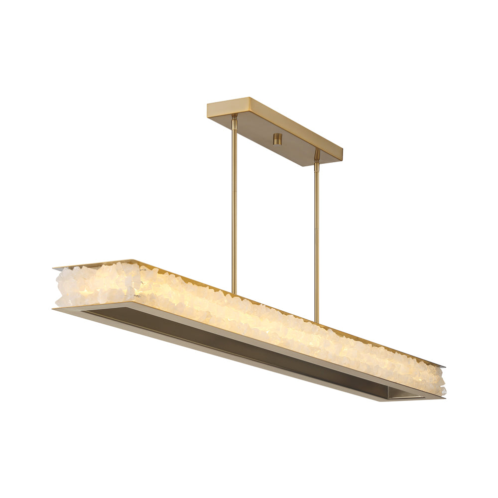 Divinely Linear LED Pendant Light in Detail.