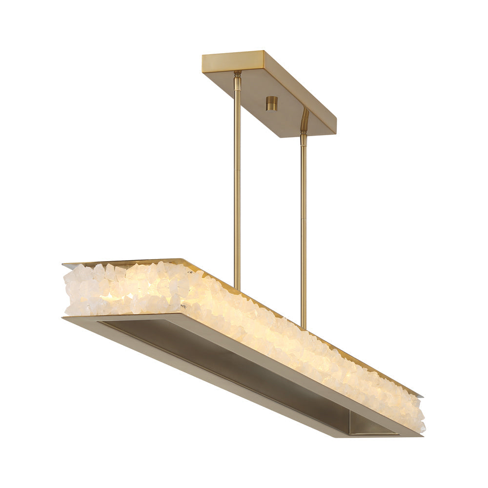 Divinely Linear LED Pendant Light in Detail.