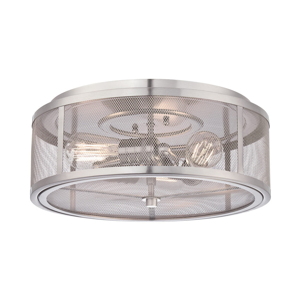 Downtown Edison Flush Mount Ceiling Light.