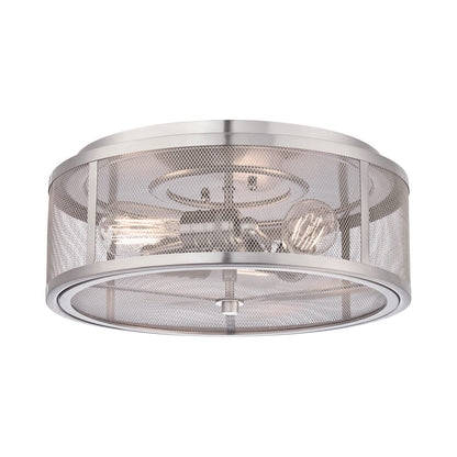 Downtown Edison Flush Mount Ceiling Light.