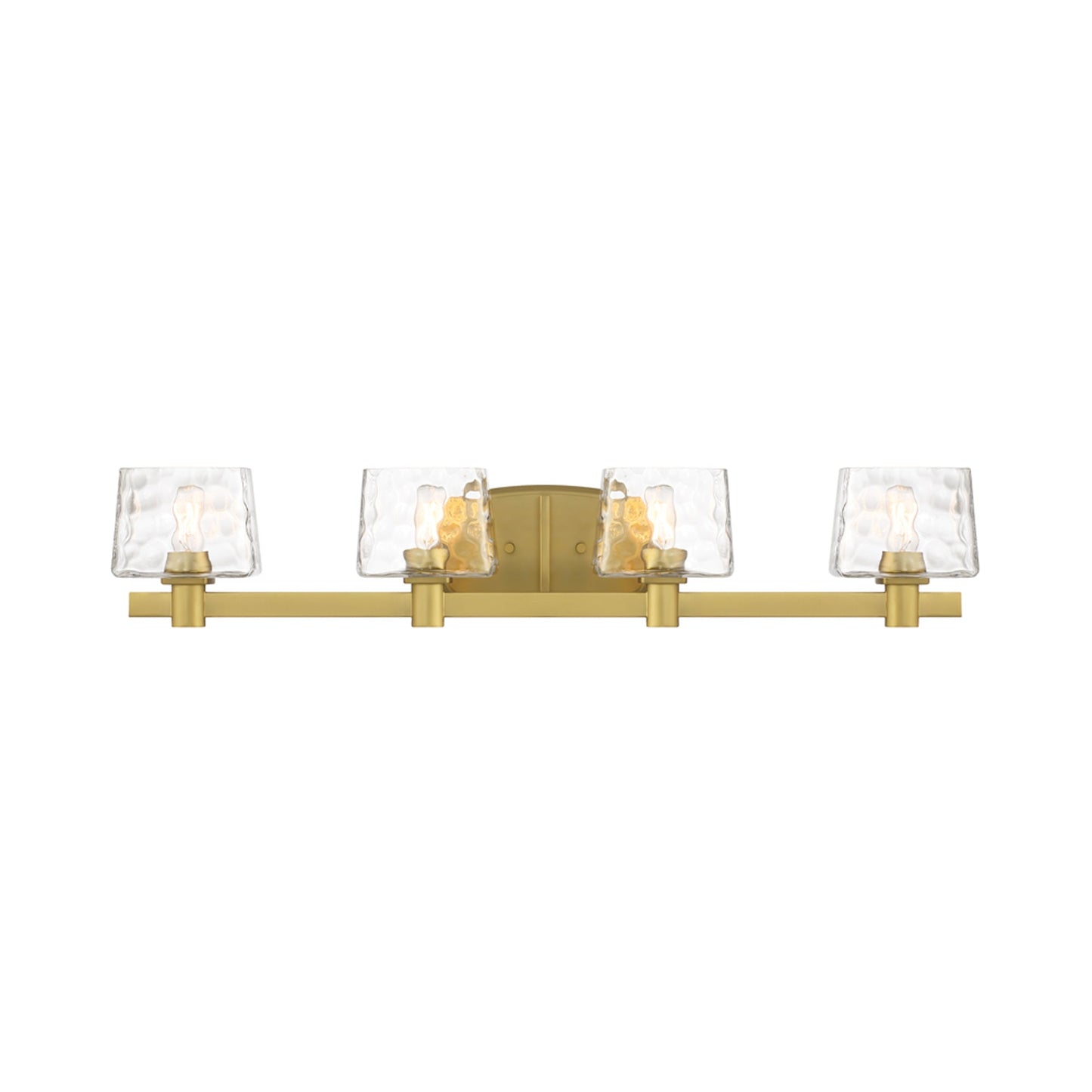 Drysdale Bath Vanity Light in Soft Brass (4-Light).