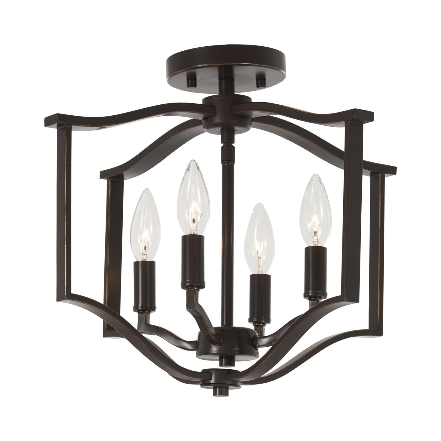 Elyton Semi Flush Mount Ceiling Light.