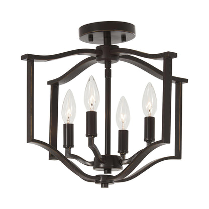 Elyton Semi Flush Mount Ceiling Light.