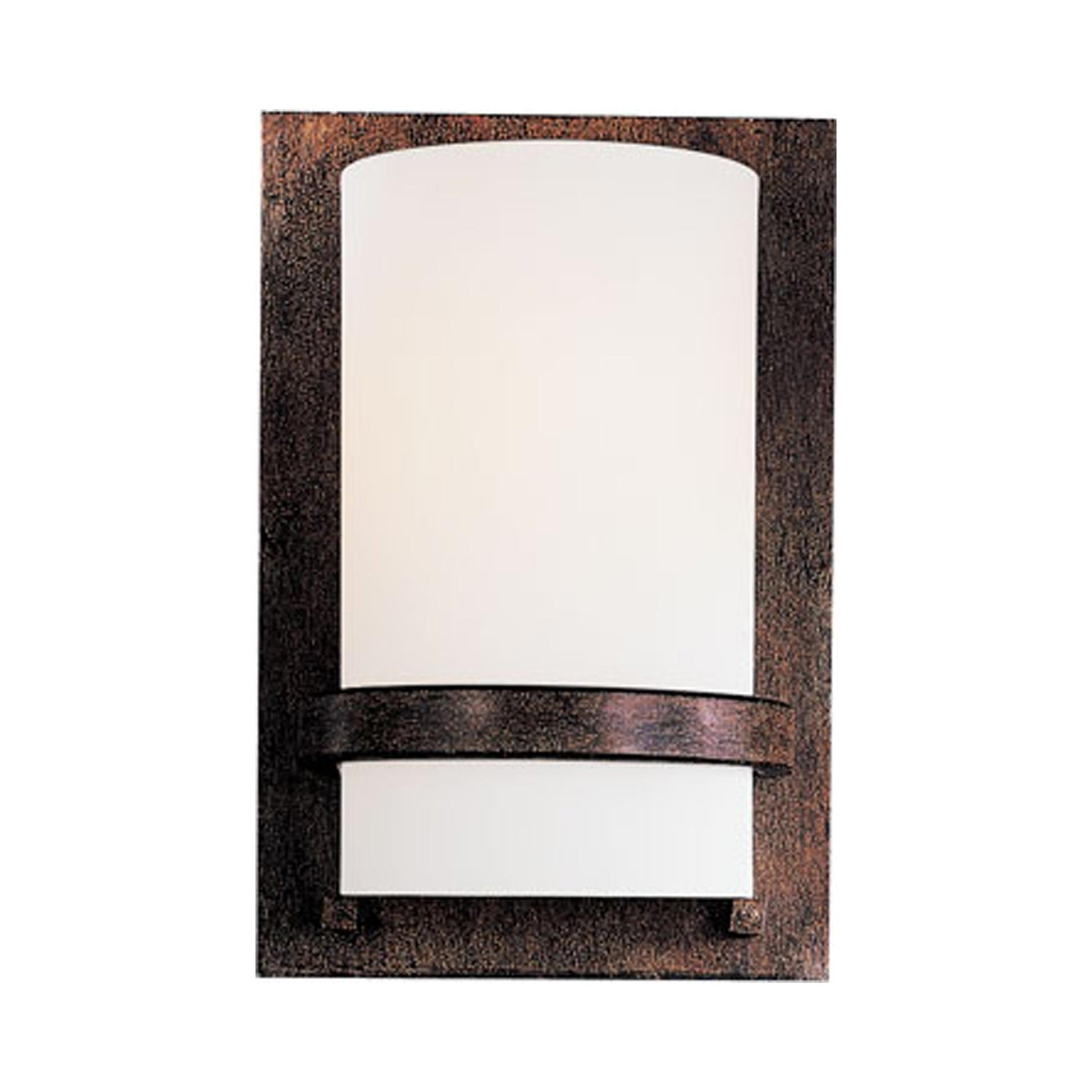 Fieldale Lodge Wall Light in Iron Oxide (1-Light).