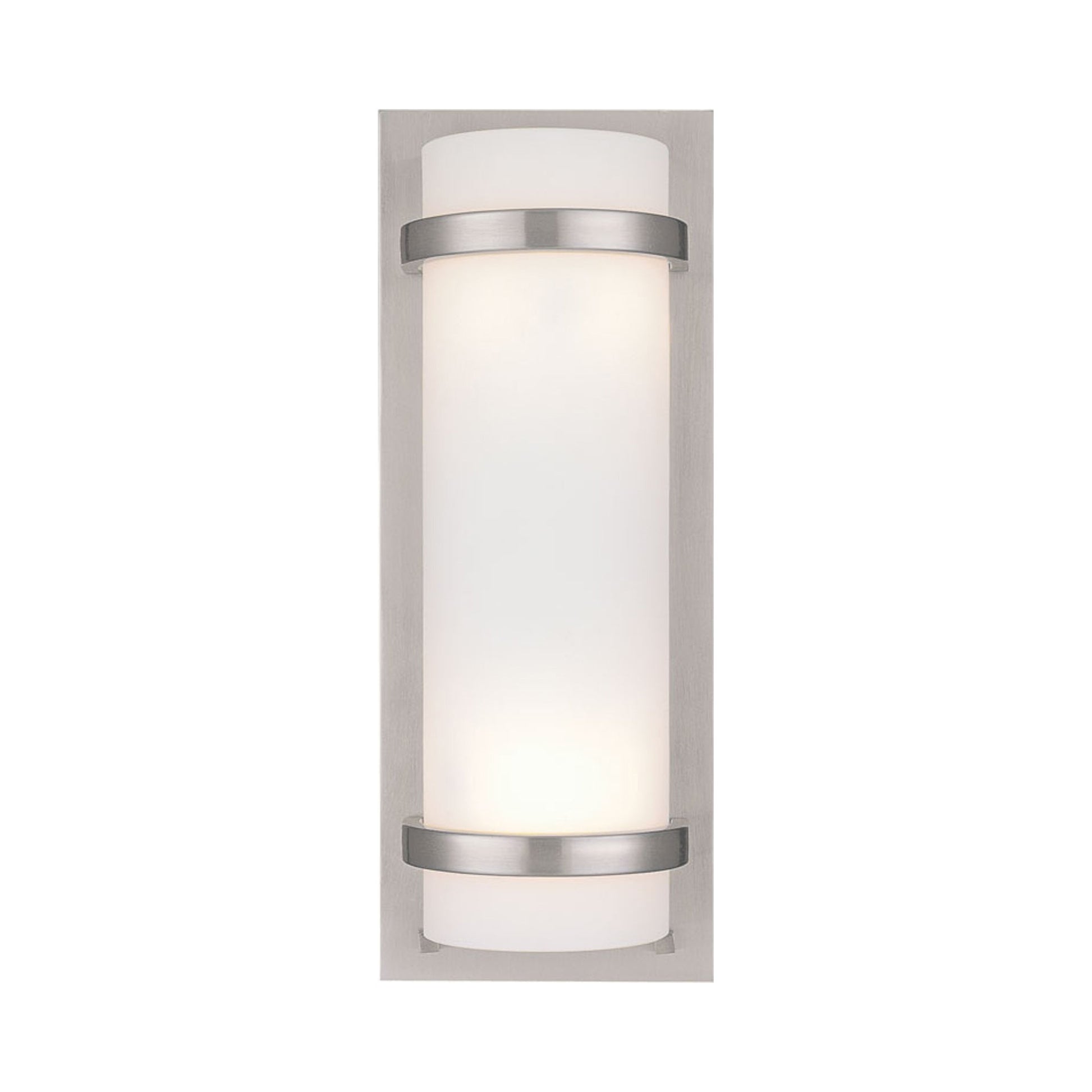Fieldale Lodge Wall Light in Brushed Nickel (2-Light).