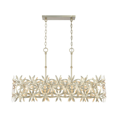 Flower Child Linear Pendant Light in Detail.