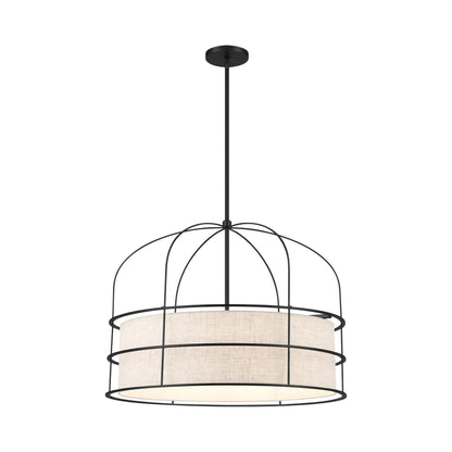Gateway Park Convertible Pendant Light in Coal (26-Inch).