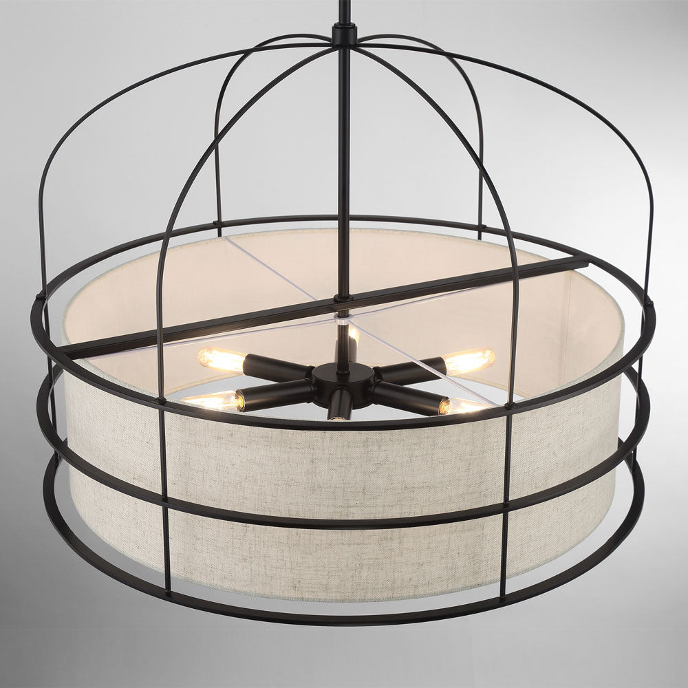 Gateway Park Convertible Pendant Light in Detail.