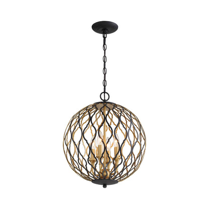 Gilded Glam Pendant Light in Detail.
