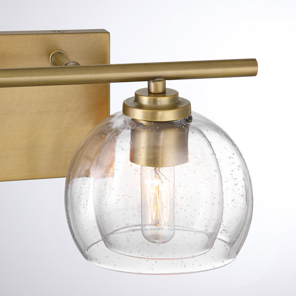 Glint Bath Vanity Light in Detail.