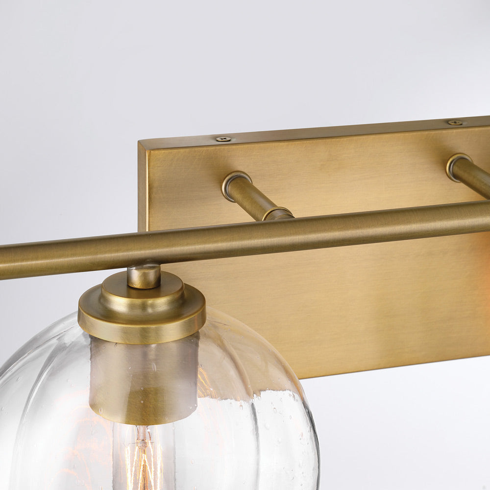 Glint Bath Vanity Light in Detail.