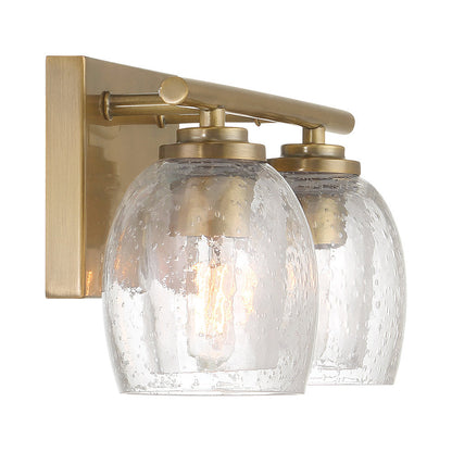 Glint Bath Vanity Light in Detail.