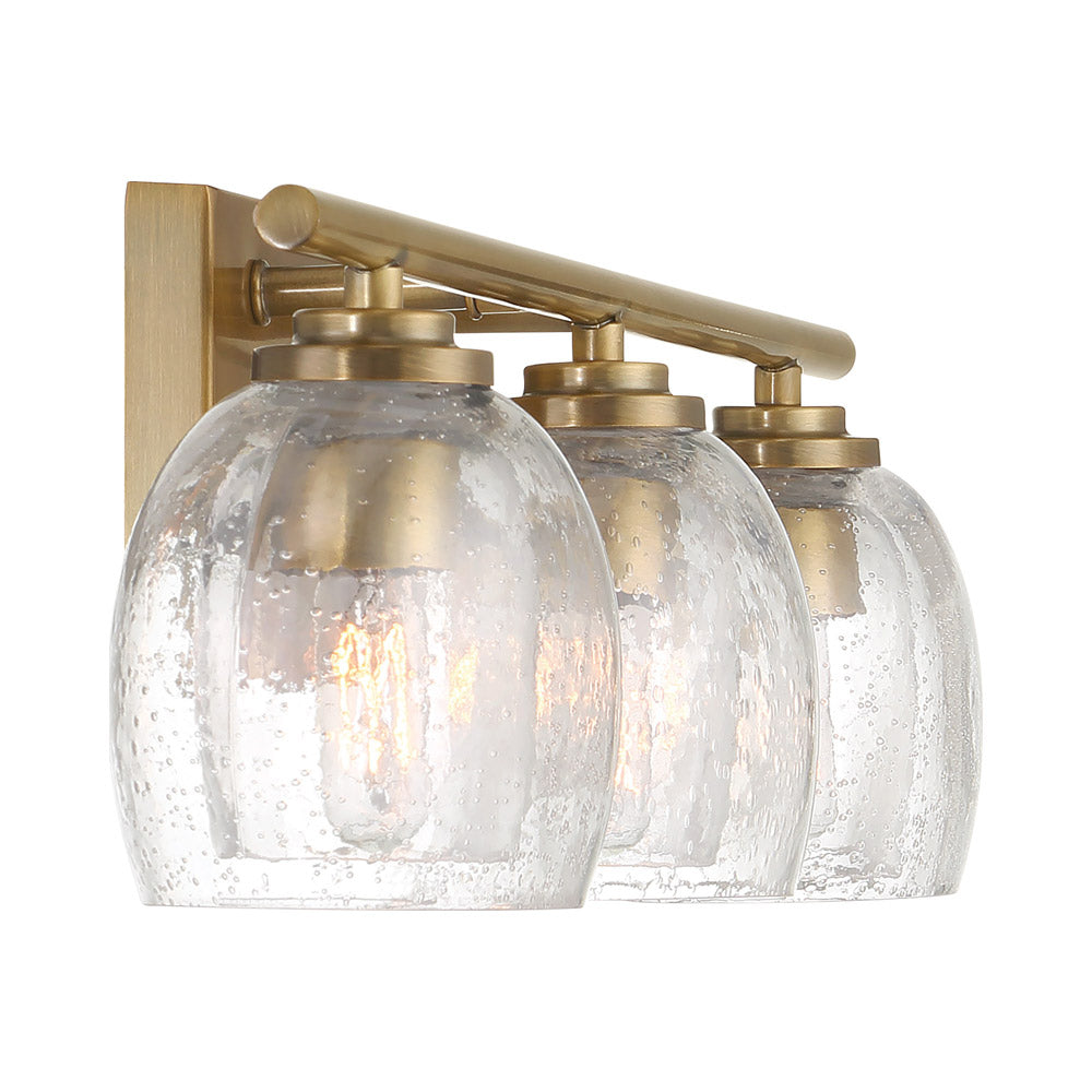 Glint Bath Vanity Light in Detail.