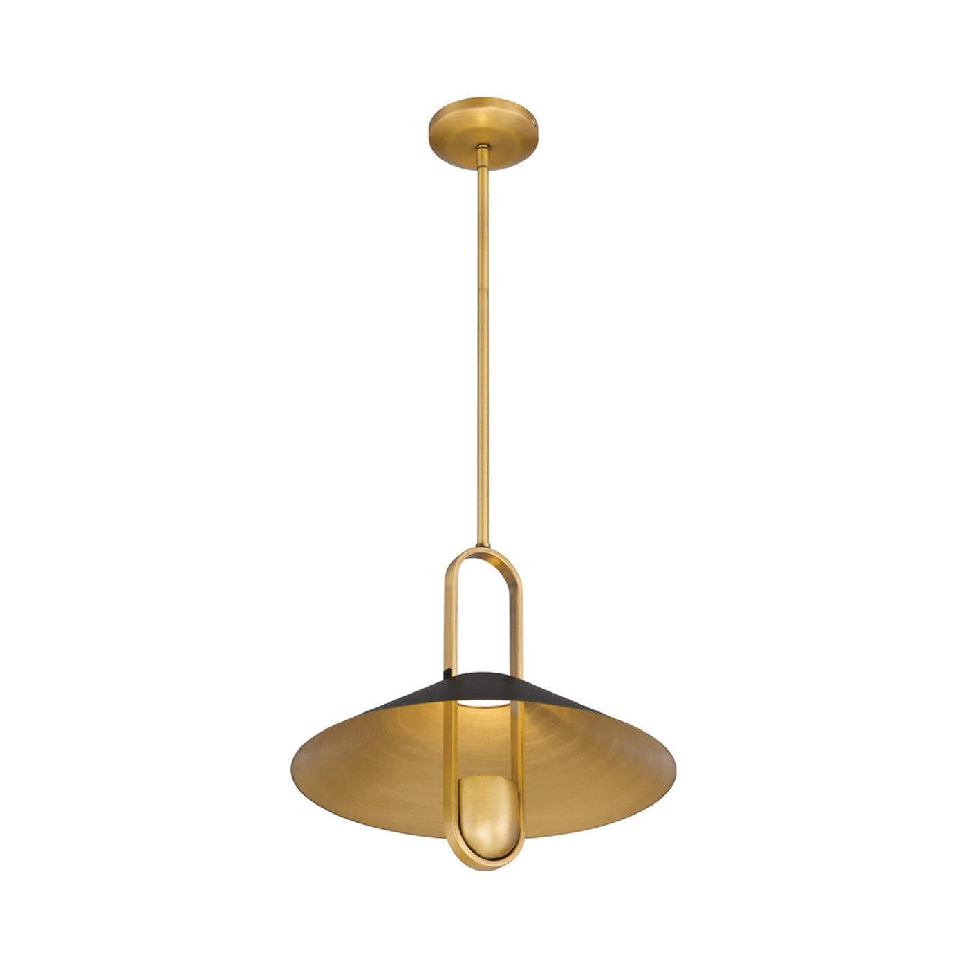 Goldenridge Pendant Light in Detail.