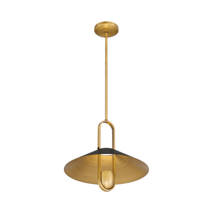 Goldenridge Pendant Light in Detail.