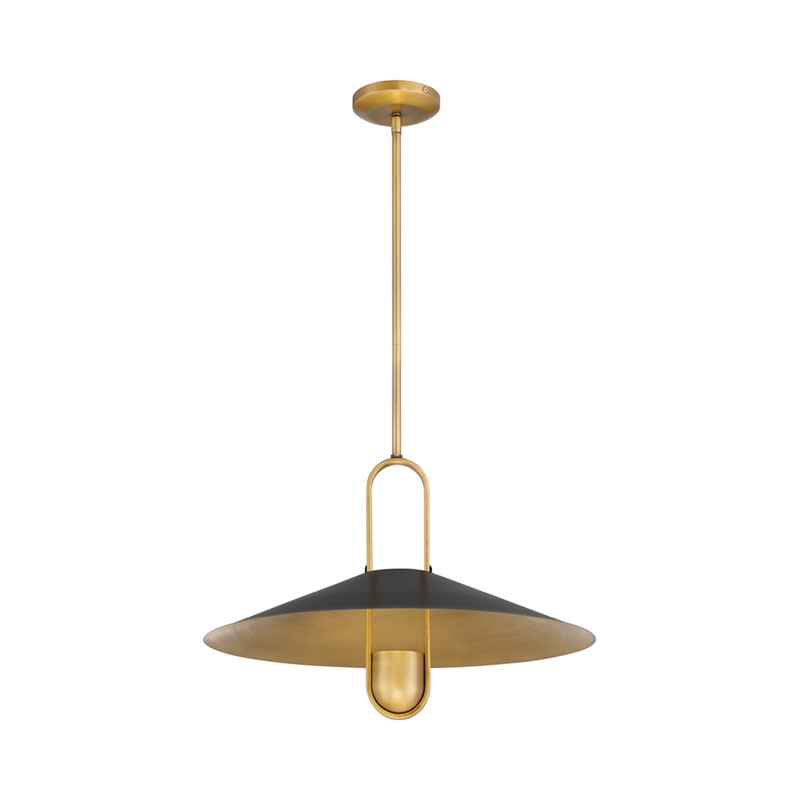 Goldenridge Pendant Light in Detail.