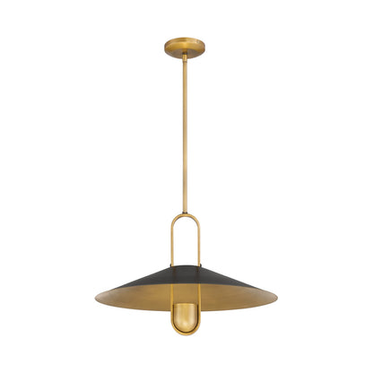Goldenridge Pendant Light in Detail.