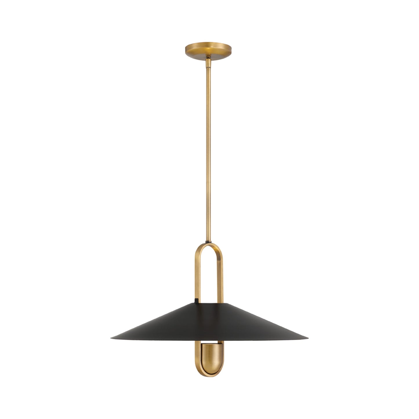 Goldenridge Pendant Light in Detail.