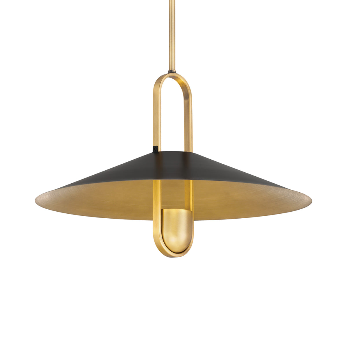 Goldenridge Pendant Light in Detail.