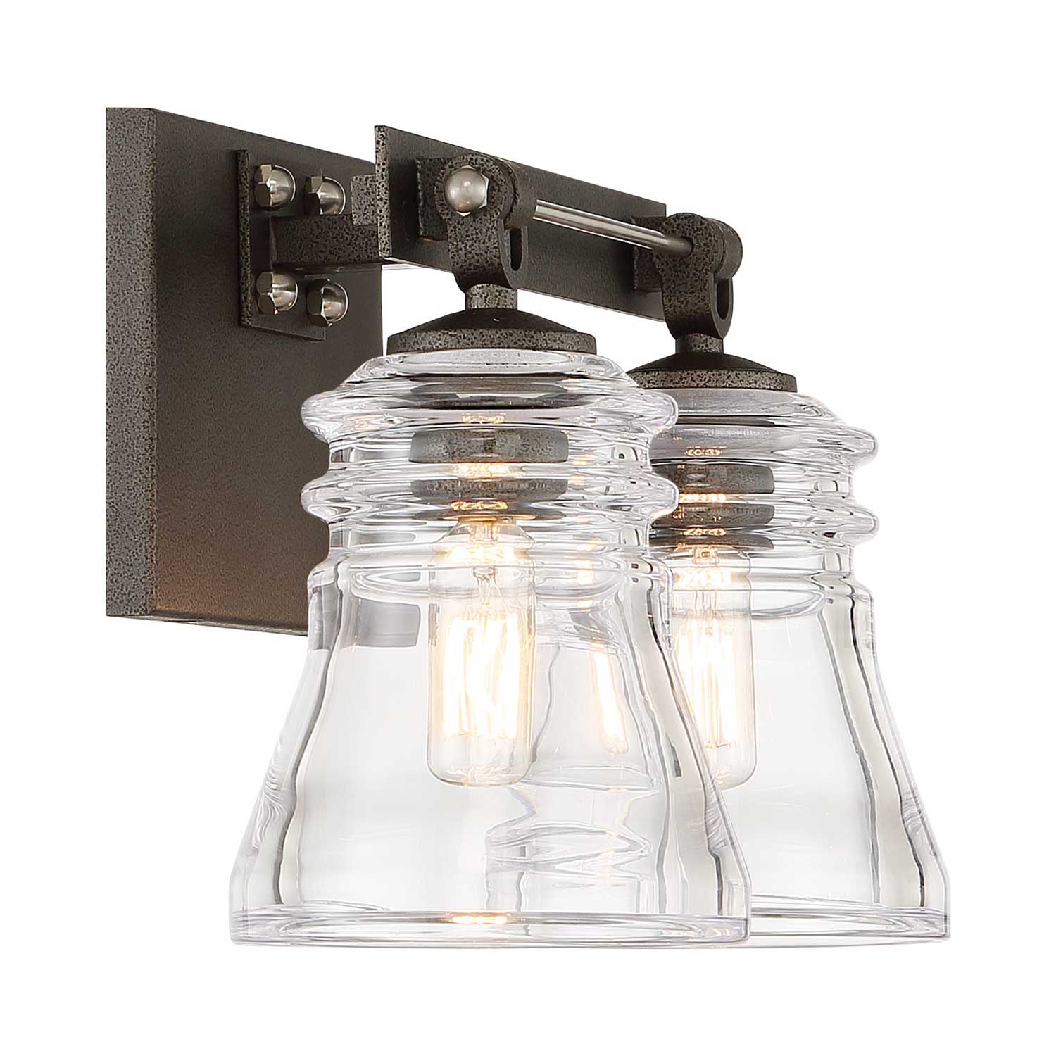 Graham Avenue Bath Vanity Light in Detail.