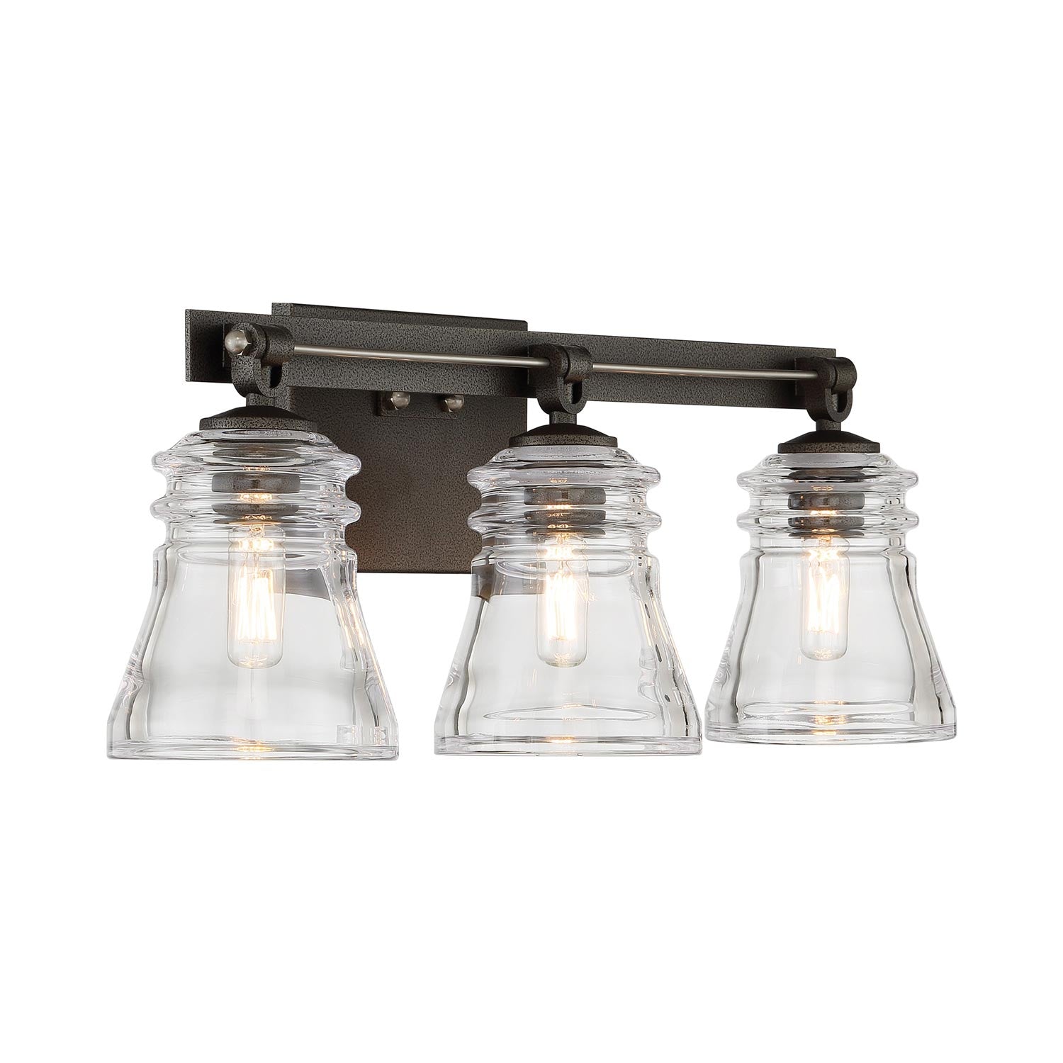 Graham Avenue Bath Vanity Light in Detail.