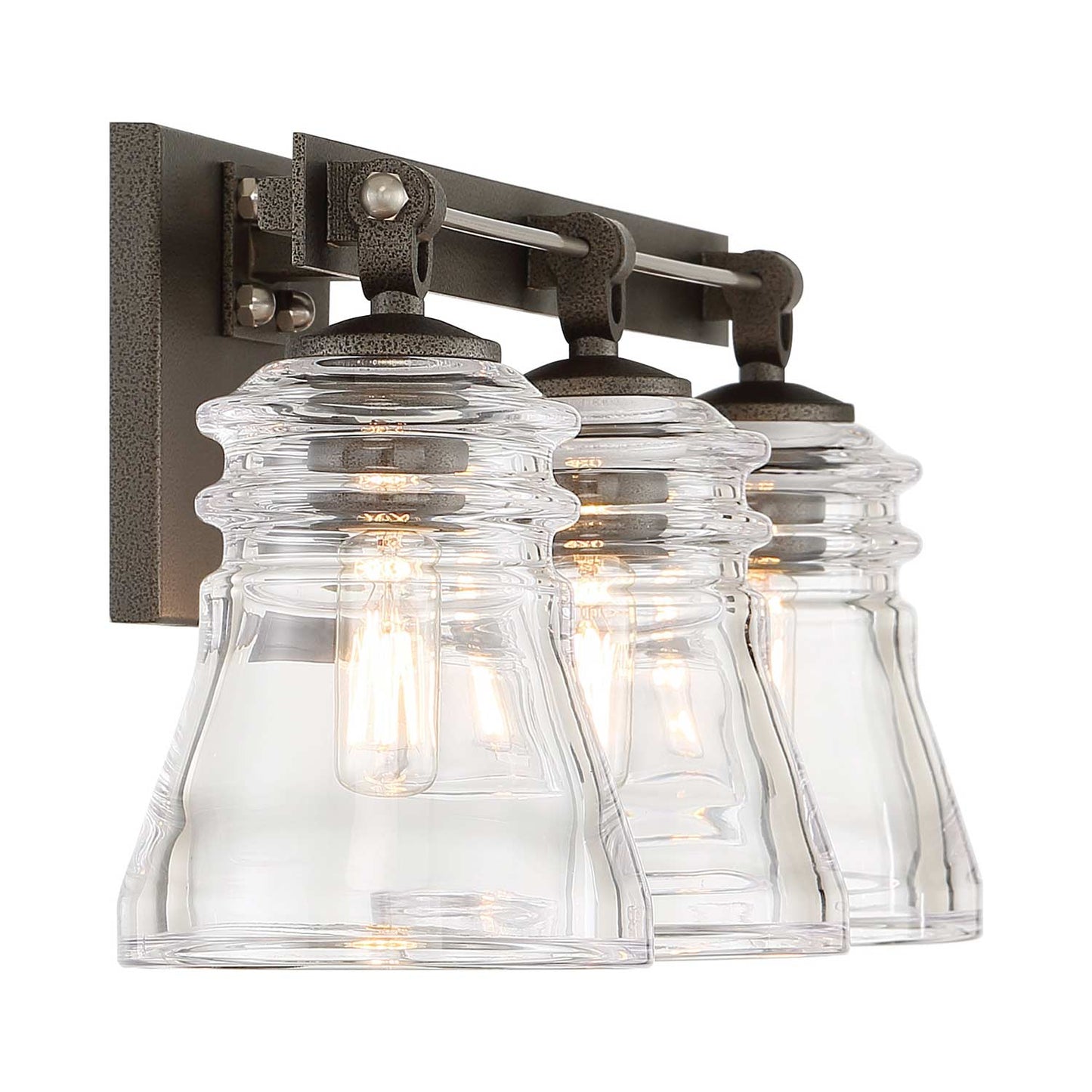 Graham Avenue Bath Vanity Light in Detail.