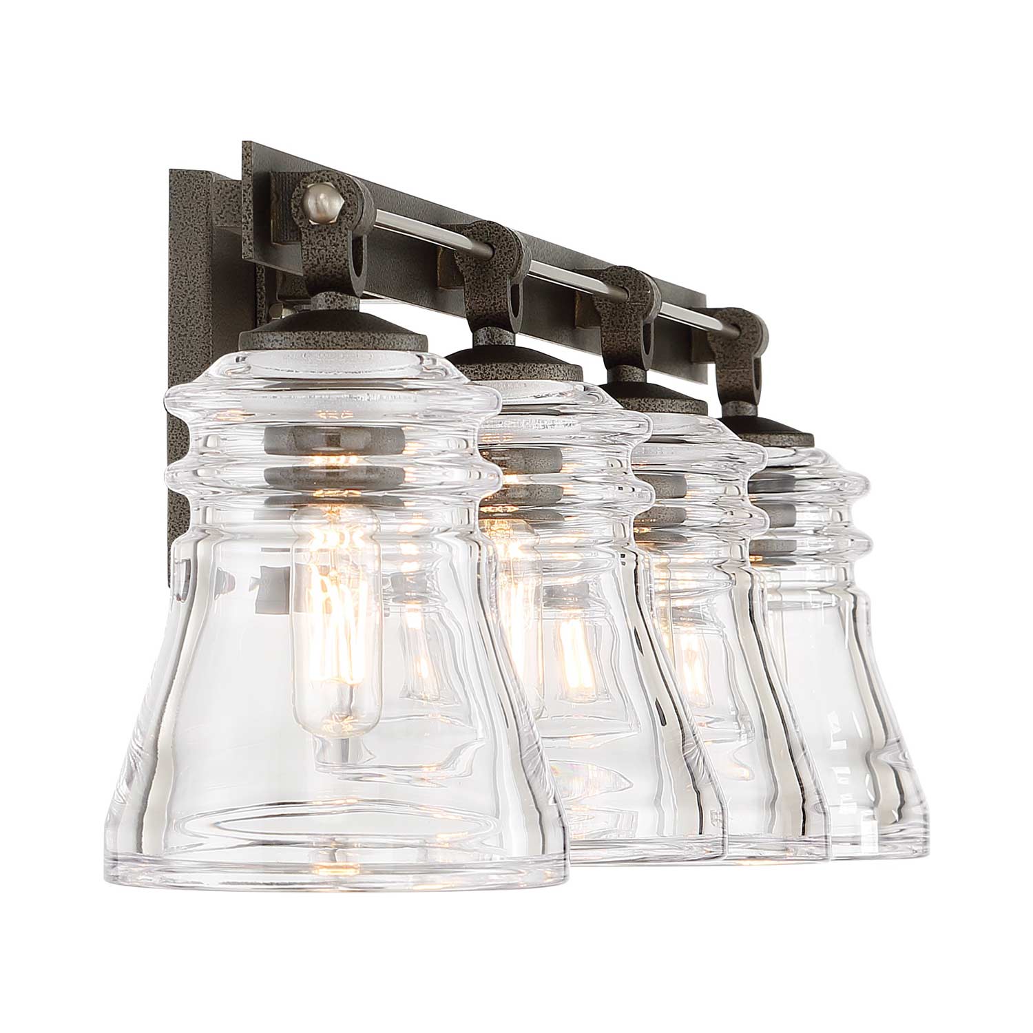 Graham Avenue Bath Vanity Light in Detail.