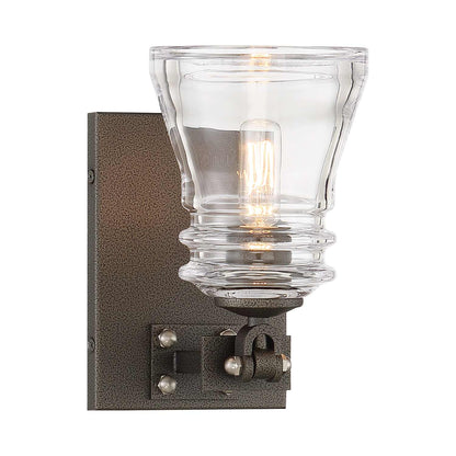 Graham Avenue Bath Wall Light in Detail.