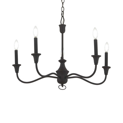 Halifax County Chandelier in Detail.