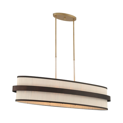 Harbor Wrap Linear Pendant Light.