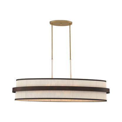 Harbor Wrap Linear Pendant Light in Detail.