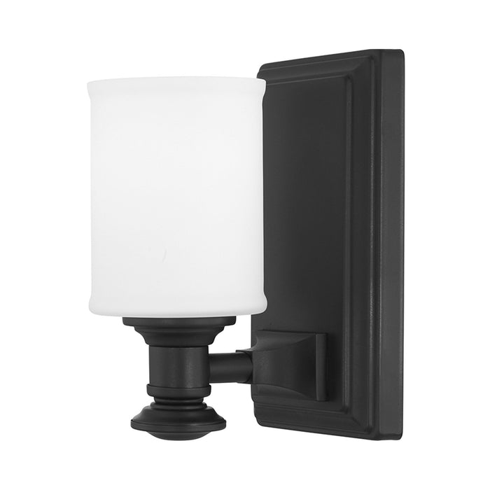 Harbour Point Bath Wall Light in Coal (1-Light).