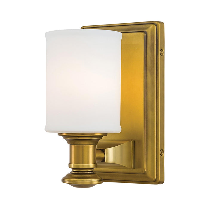 Harbour Point Bath Wall Light in Liberty Gold (1-Light).