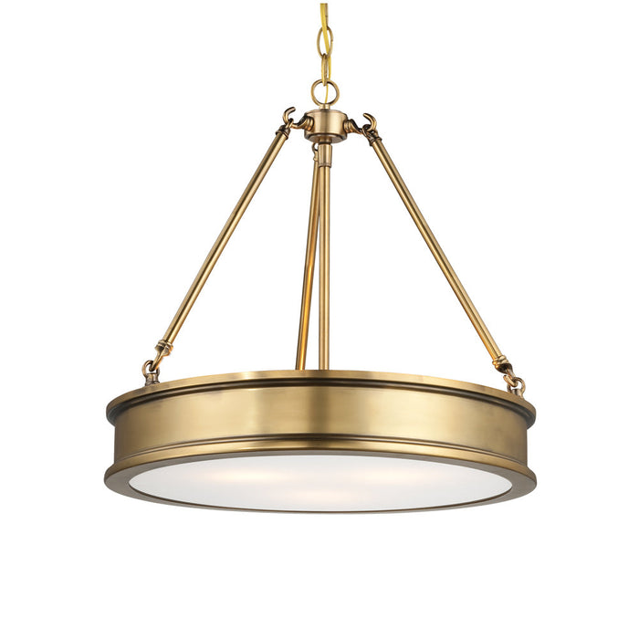 Harbour Point Pendant Light in Liberty Goal.