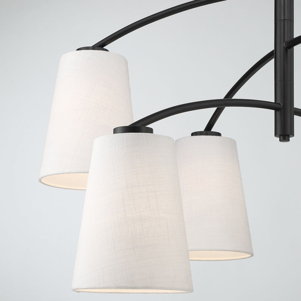 Headington Chandelier in Detail.