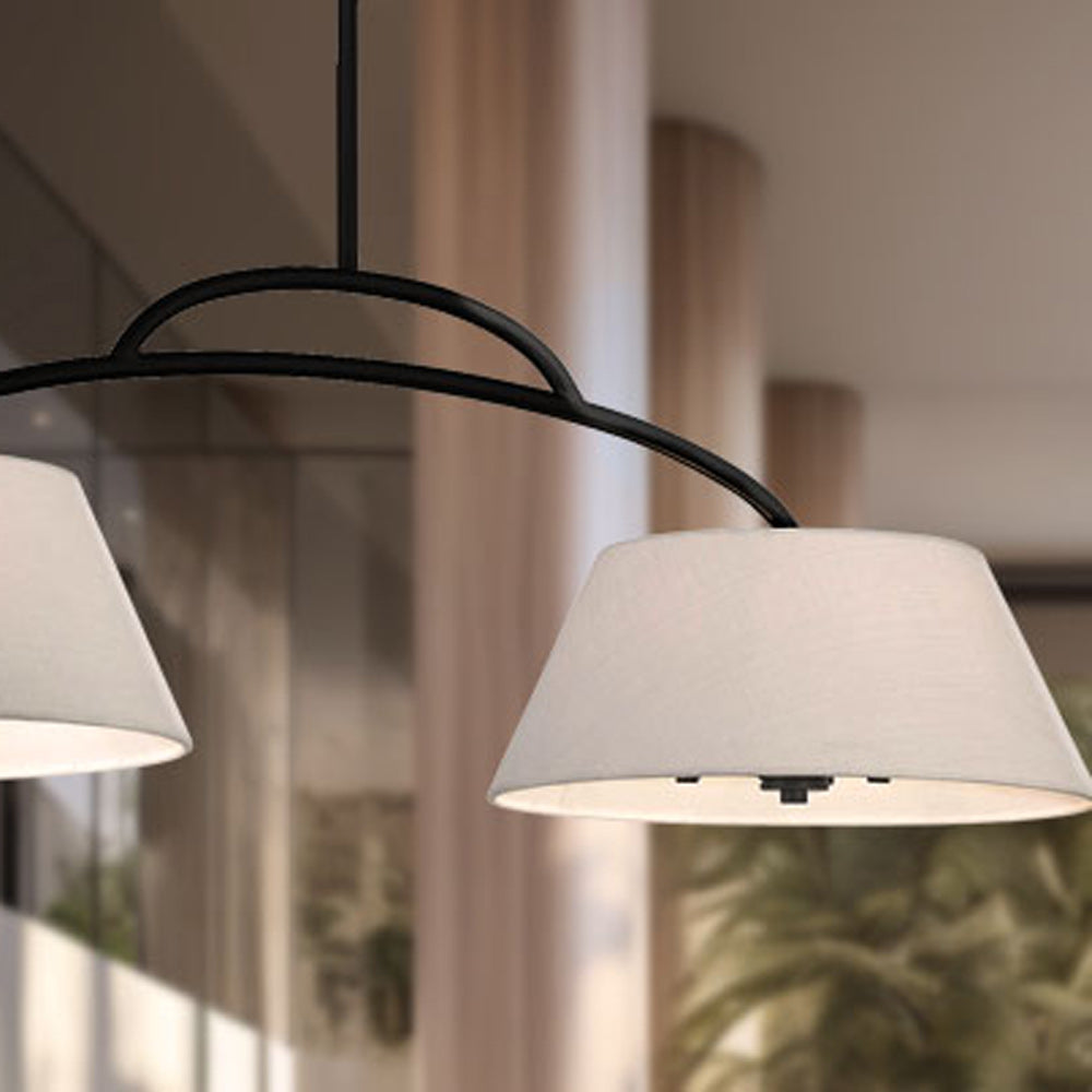 Headington Linear Pendant Light in Detail.