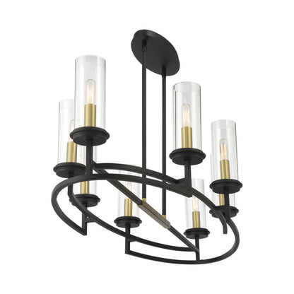 Hillstone Linear Pendant Light in Detail.