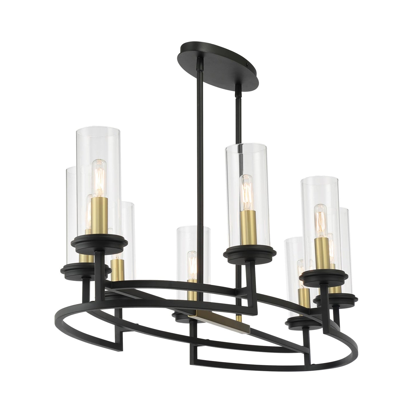Hillstone Linear Pendant Light in Detail.