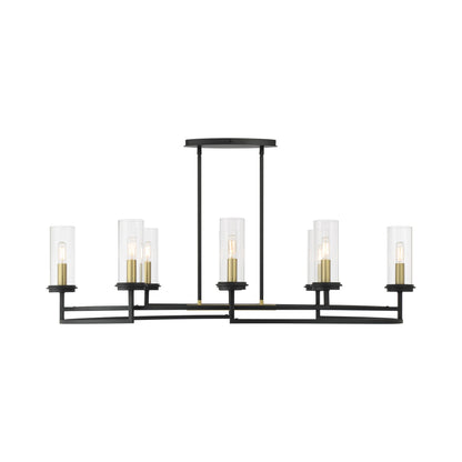 Hillstone Linear Pendant Light in Detail.