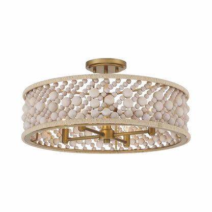 Horsmore Semi Flush Mount Ceiling Light.