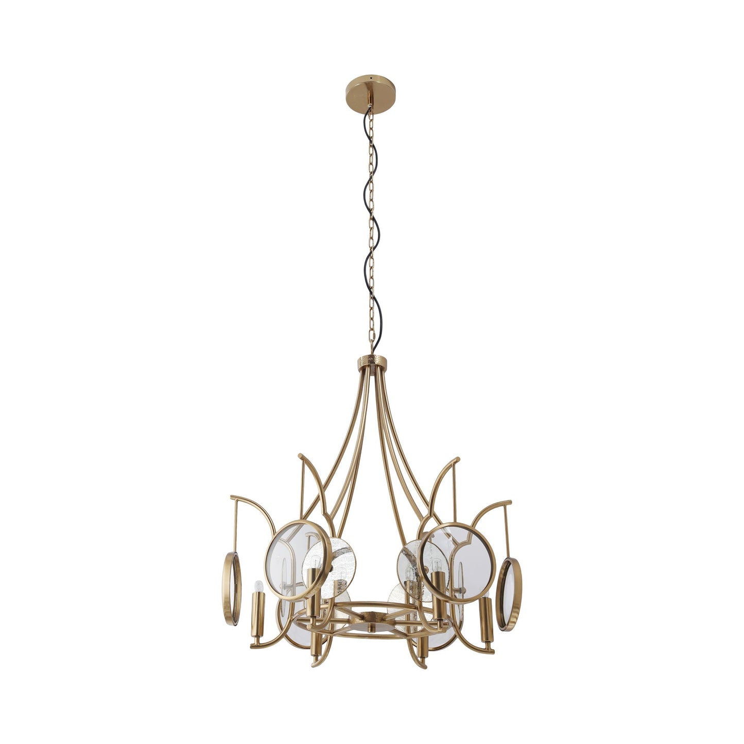 Into Focus Chandelier in Detail.